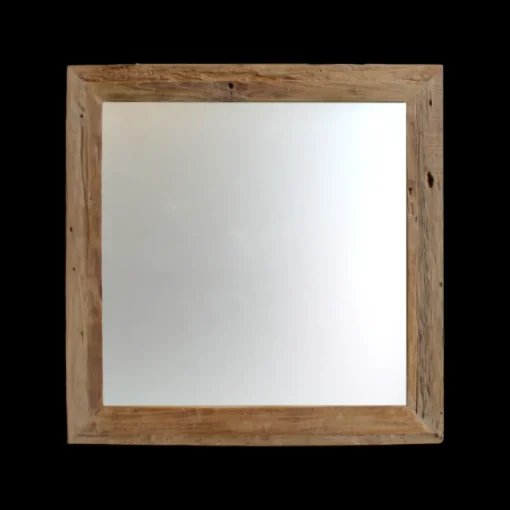 Altholzspiegel 80x80 cm
