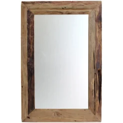 Altholzspiegel 90x70 cm