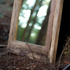 Altholzspiegel 120x80 cm