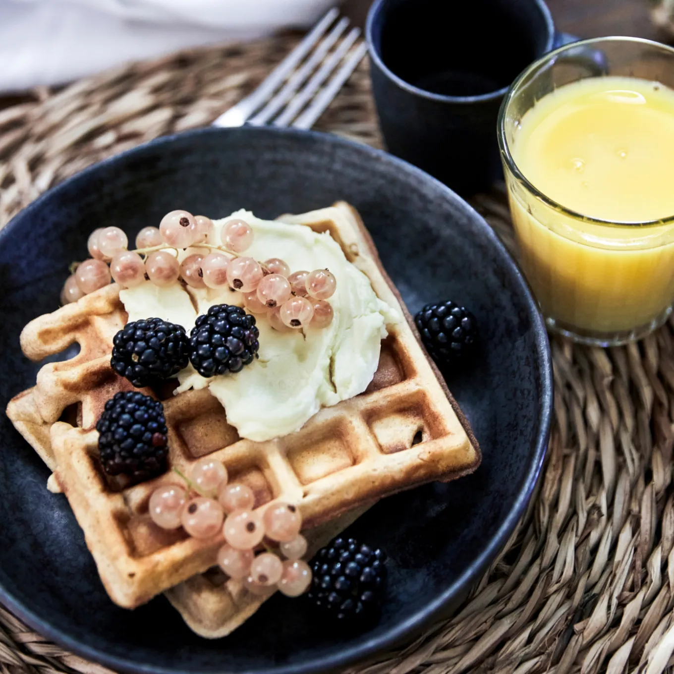 Backmischung "waffle & pancake mix"