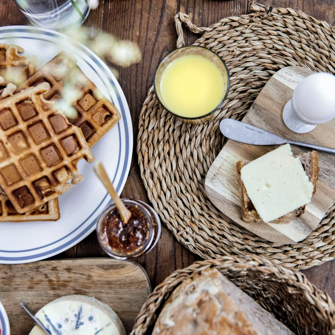 Backmischung "waffle & pancake mix"