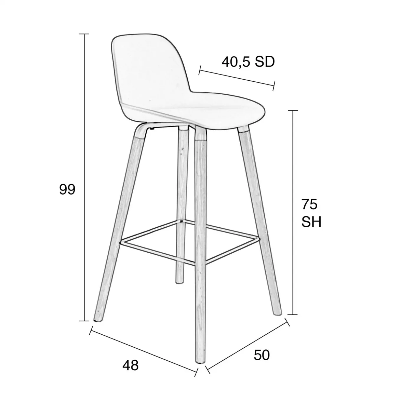 Barstool Albert Kuip