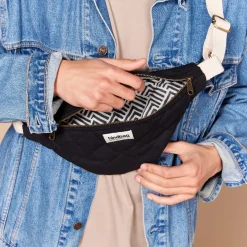 Bauchtasche Olivia gesteppt