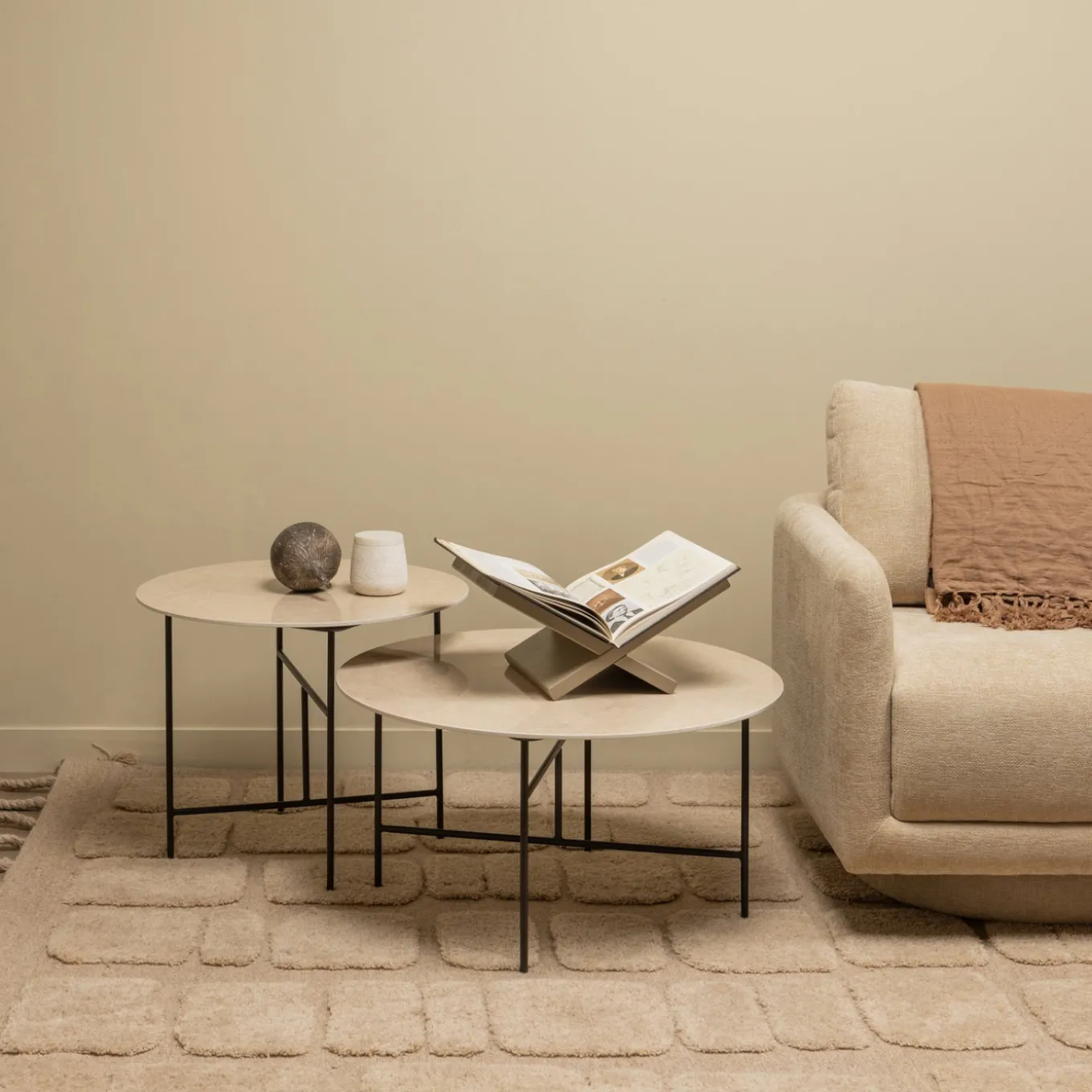 Beistelltisch Marmor Ø: 60