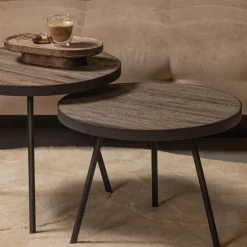 Beistelltisch Metall/ Holz