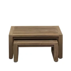 Beistelltisch- Set Teak