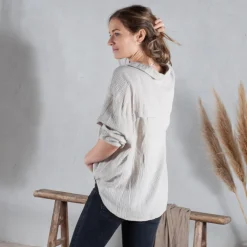 Bluse Musselin