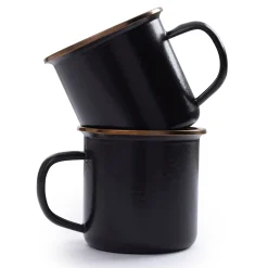 Emaille Tasse 2er-Set