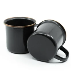 Emaille Tasse 2er-Set