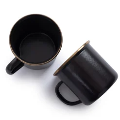 Emaille Tasse 2er-Set