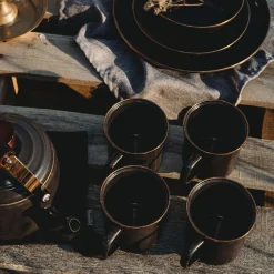 Emaille Tasse 2er-Set