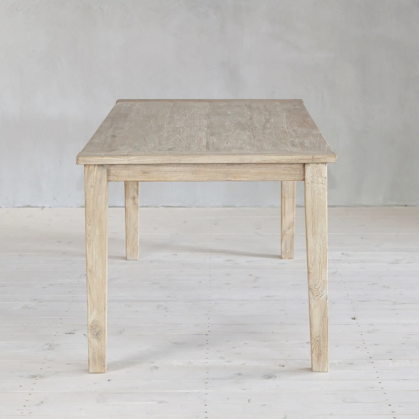 Esstisch Teak whitewash