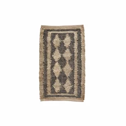 Fußmatte Jute/Leder