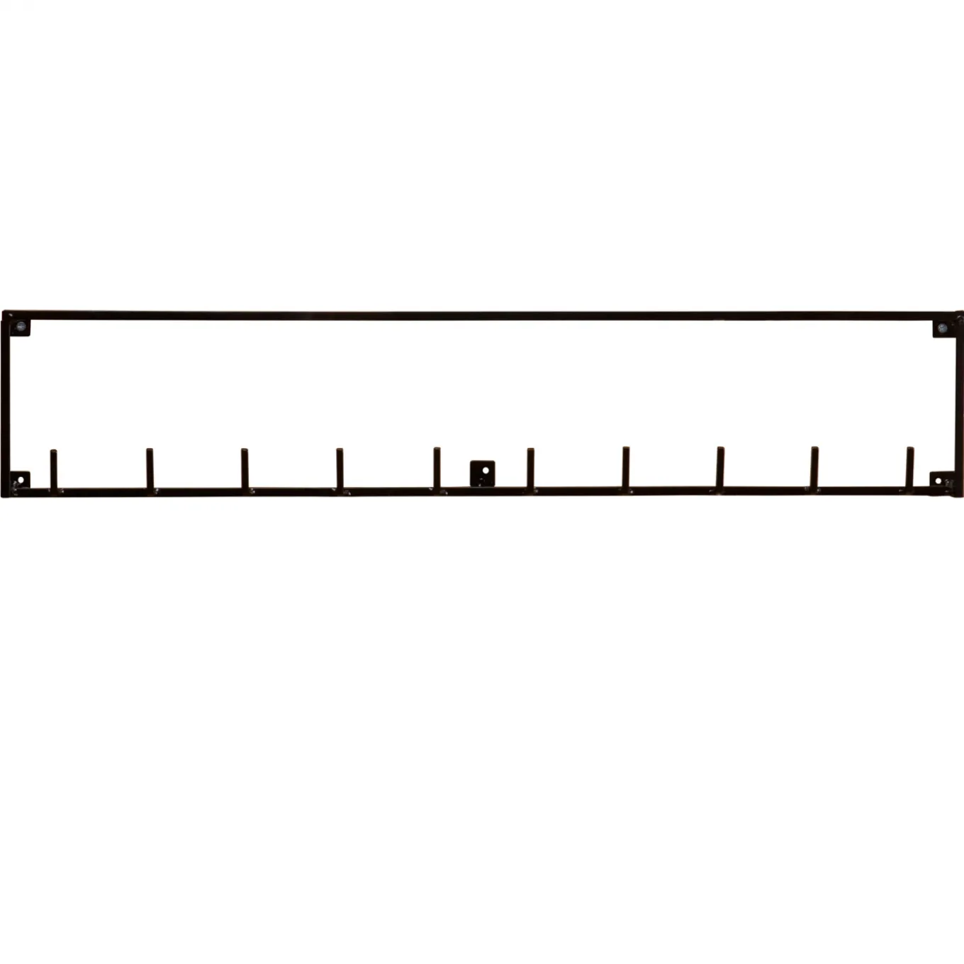 Garderobe Metall mit 10 Haken