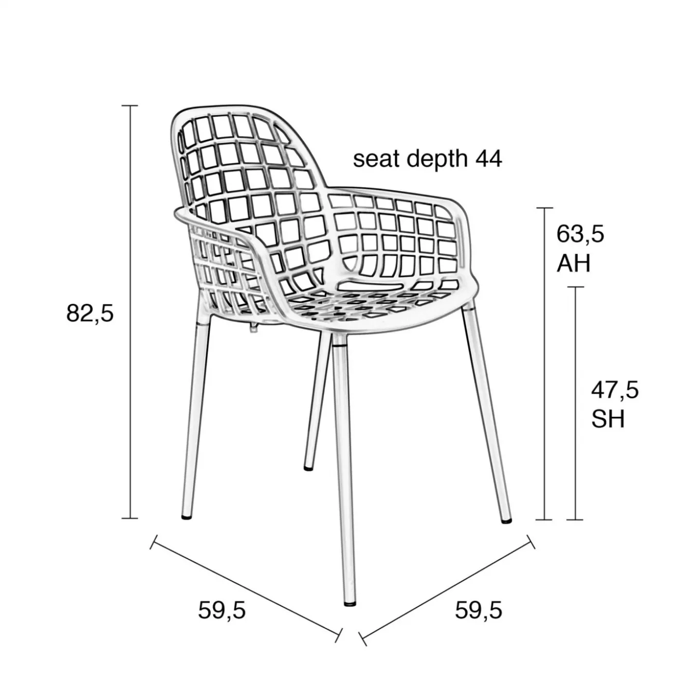 Gartenstuhl ALBERT KUIP