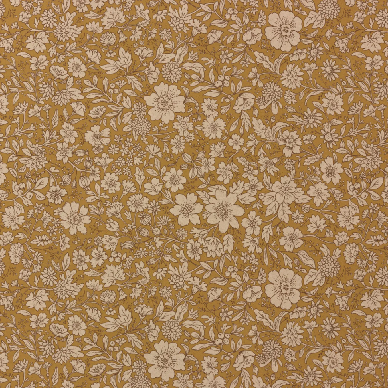 Geschenkpapier mit Blumen