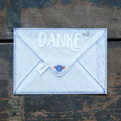 Grußumschlag. Danke