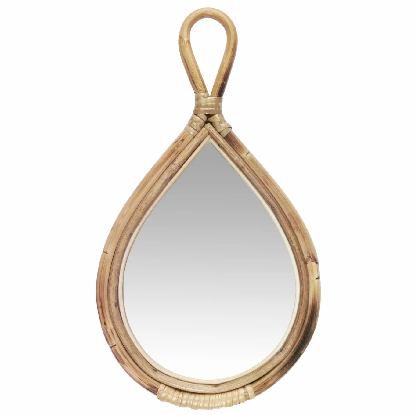 Handspiegel Bambus