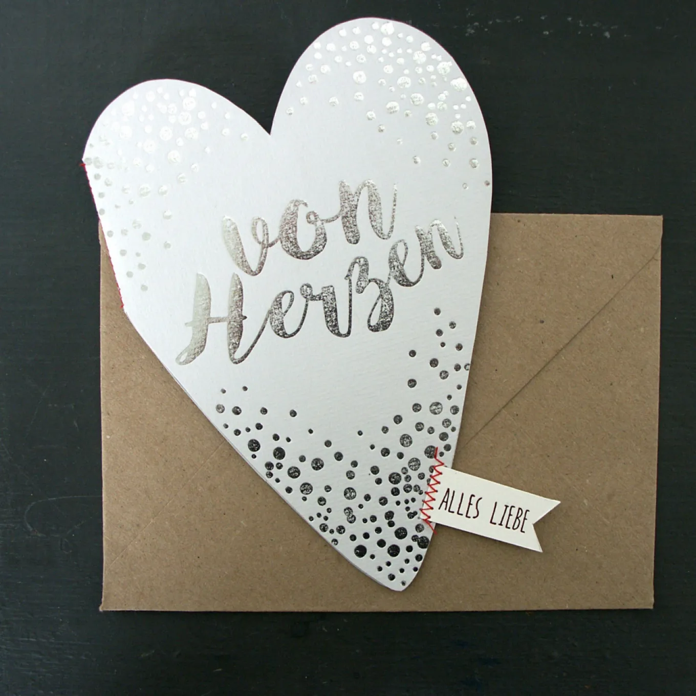 Herzkarte Von Herzen
