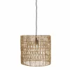 Hängelampe Jute