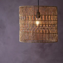 Hängelampe Jute