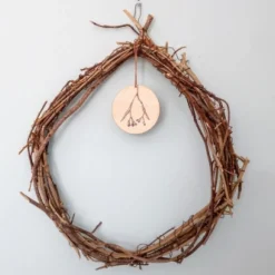 Holzanhänger Lindsamen