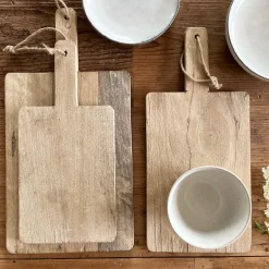 Holzbrett Unikat hell