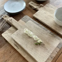 Holzbrett Unikat hell