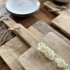 Holzbrett Unikat hell