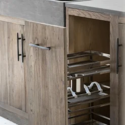 Küchenzeile Altholz