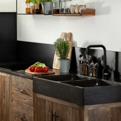 Küchenzeile Altholz