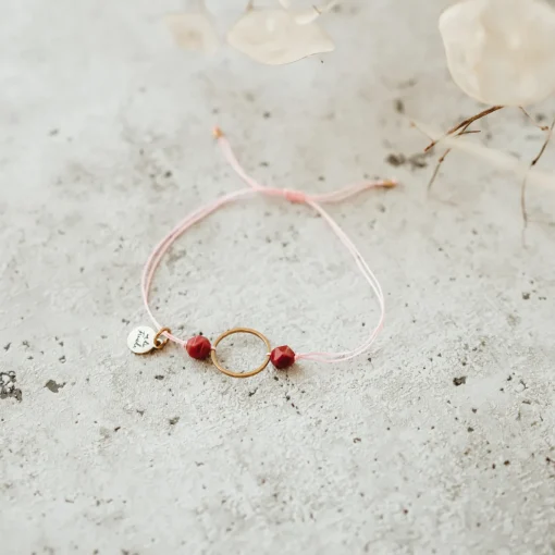Kinder Armband Rhodonit