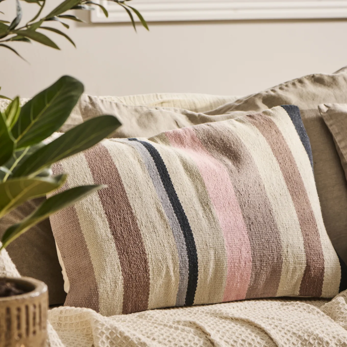Kissenbezug multigestreift 40x60