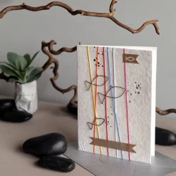 Kommunionskarte Fische