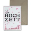 Konfettikarte Zur Hochzeit