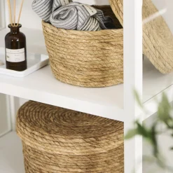 Korb rund mit Deckel