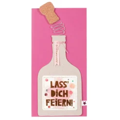 Korkenkarte, Lass´ dich ...