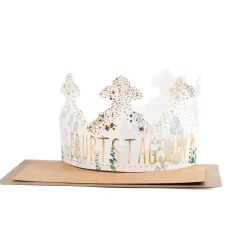 Krönchenkarte. Geburtstagskind