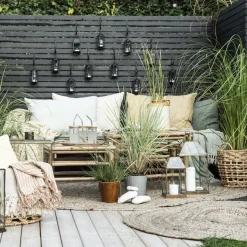 Leinenkissenbezug 50x70