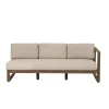 Lounge Sofa 3-Sitzer - Teak