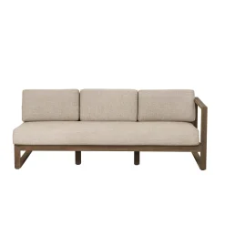 Lounge Sofa 3-Sitzer - Teak