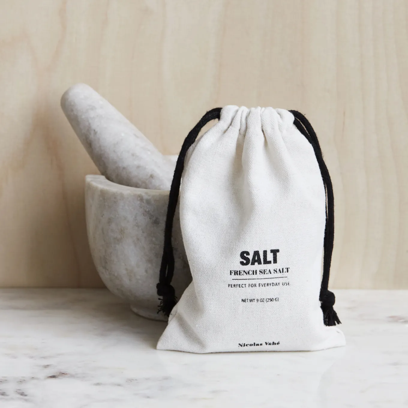 Meersalz im Stoffbeutel