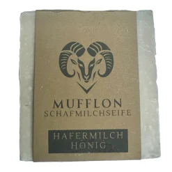 Mufflon Schafmilchseife Hafermilch mit Vanille