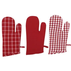Ofenhandschuh recycelt kariert