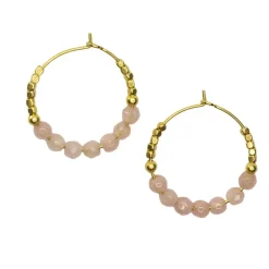 Ohrring STONES HOOP