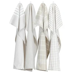 Recyceltes Geschirrtuch gestreift