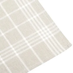 Recyceltes Geschirrtuch kariert