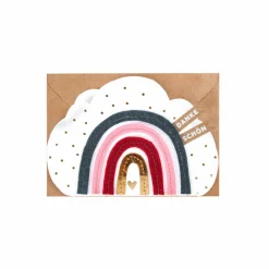 Regenbogenkarte. Dankeschön.