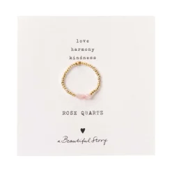 Ring Clarity Rose Quartz