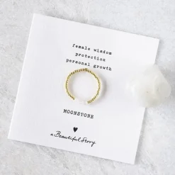 Ring Moonstone